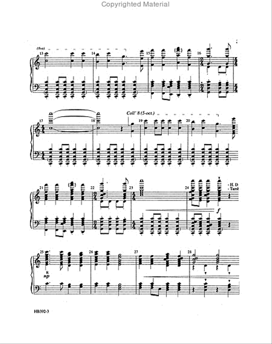 The Boar's Head Carol The Boar's Head Carol Choir scores gallery preview page 3