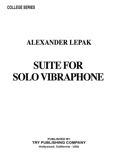 Suite for Solo Vibraphone