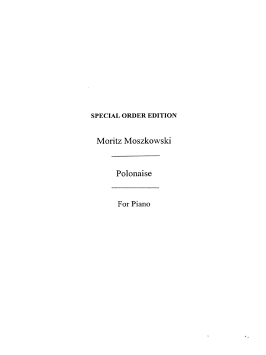 Polonaise Op.11 Polonaise Op.11 Piano Solo scores gallery preview page 1