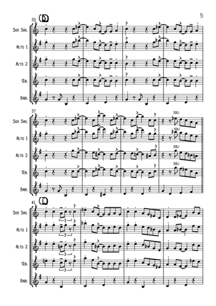 Tuxedo Junction by William Johnson Tenor Saxophone - Digital Sheet Music
