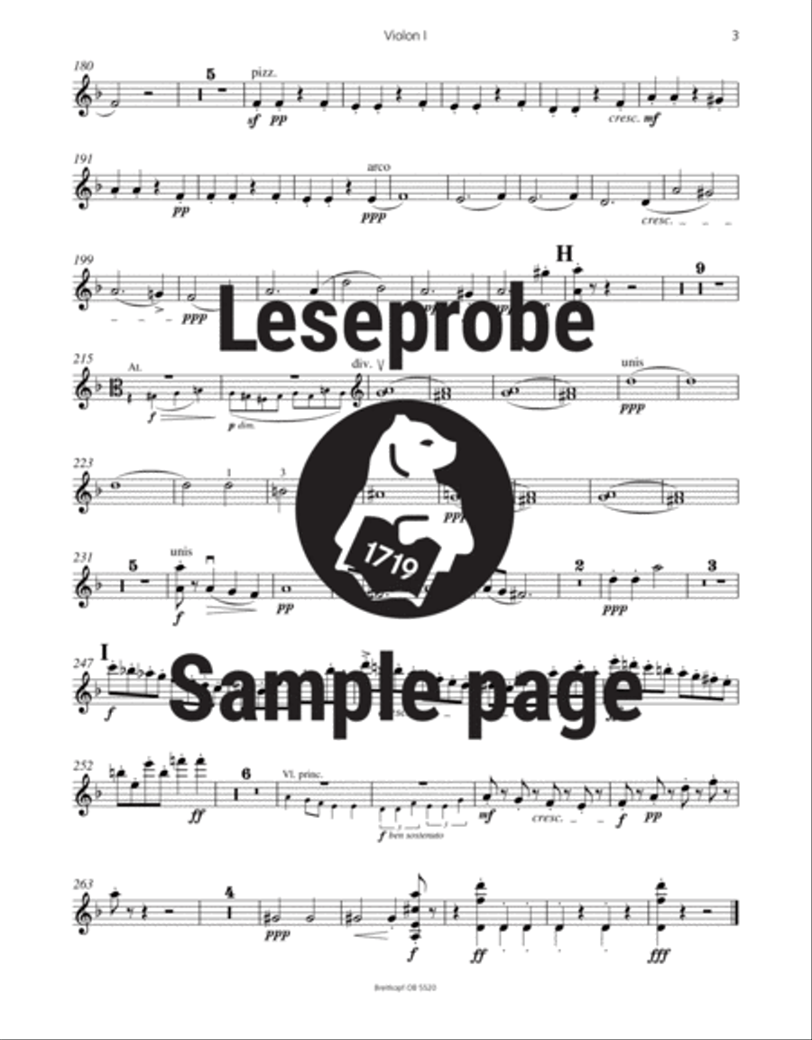 Symphonie espagnole Op. 21 Orchestra scores gallery preview page 4