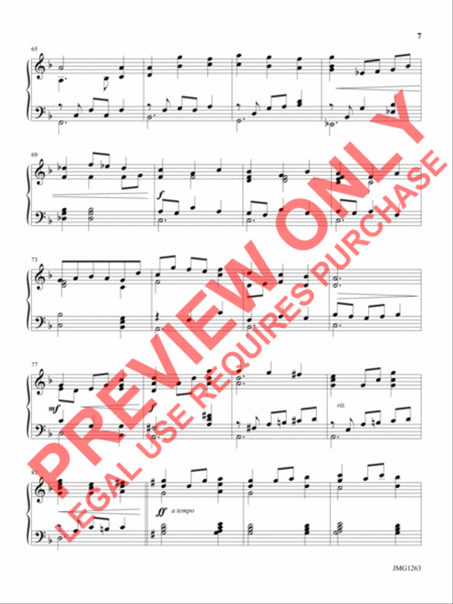 A Peaceful Noel Piano Solo scores gallery preview page 5