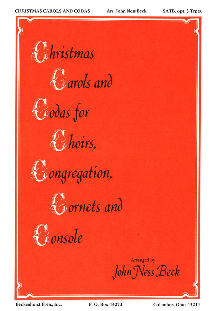 Good Christian Men, Rejoice - Beck 4-Part scores gallery preview page 1