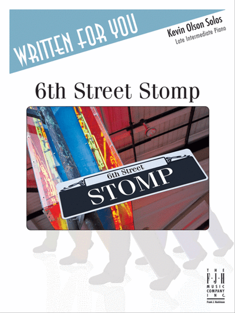 6th Street Stomp (NFMC) Piano Solo scores gallery preview page 2