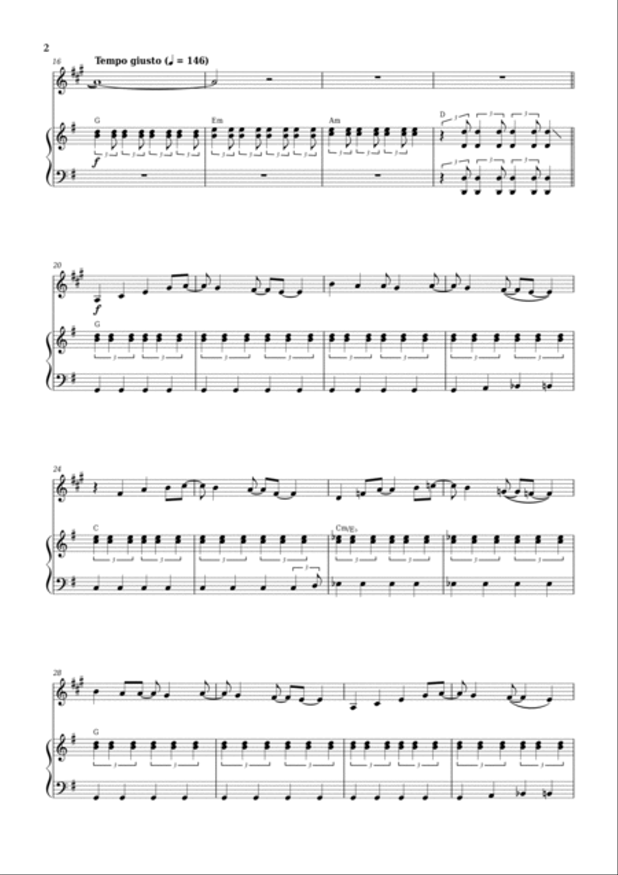 All I Want For Christmas Is You B-Flat Trumpet scores gallery preview page 2