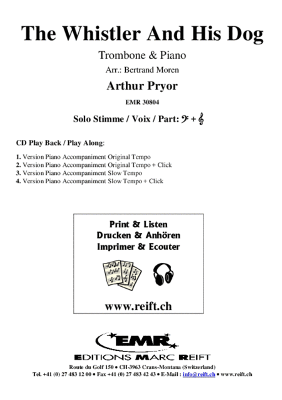 The Whistler And His Dog The Whistler And His Dog Piano Accompaniment scores gallery preview page 2