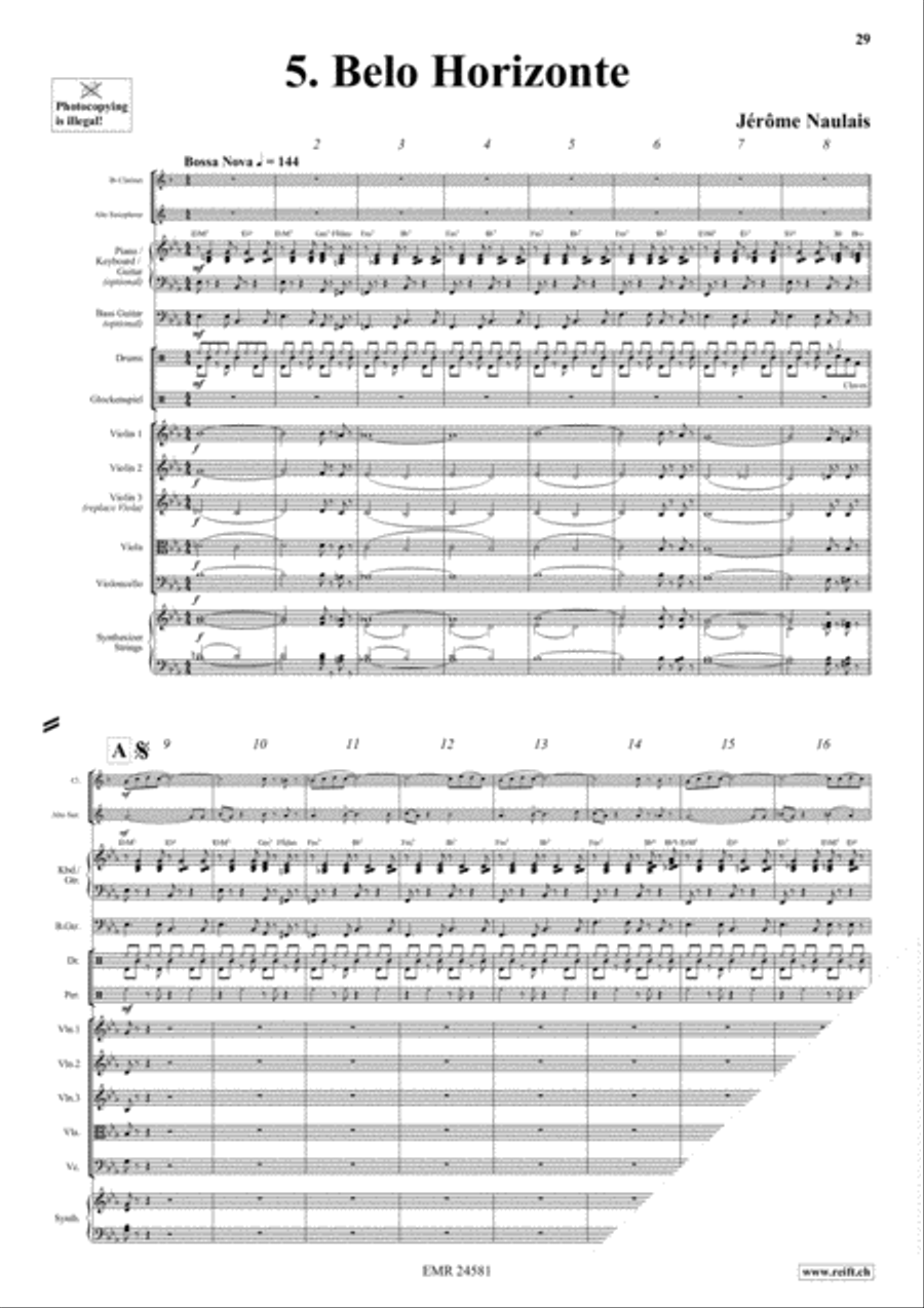Play With Your Band Volume 1 Woodwind Ensemble scores gallery preview page 7