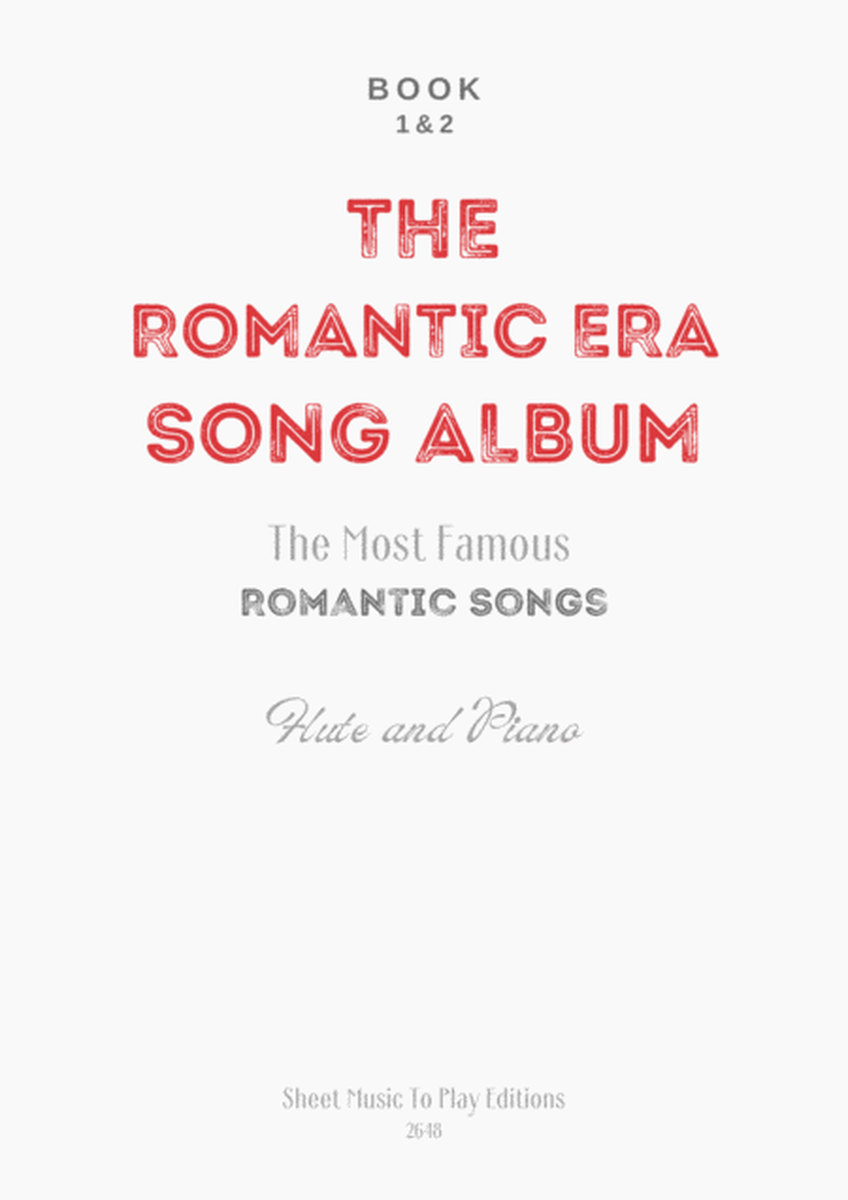 10 Romantic Songs for Flute and Piano image number null