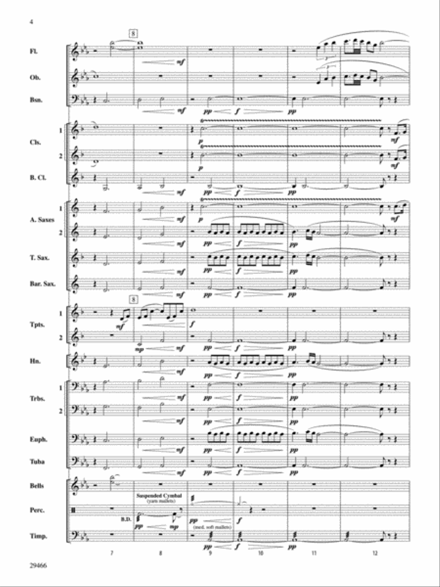 Appalachian Morning Concert Band scores gallery preview page 3