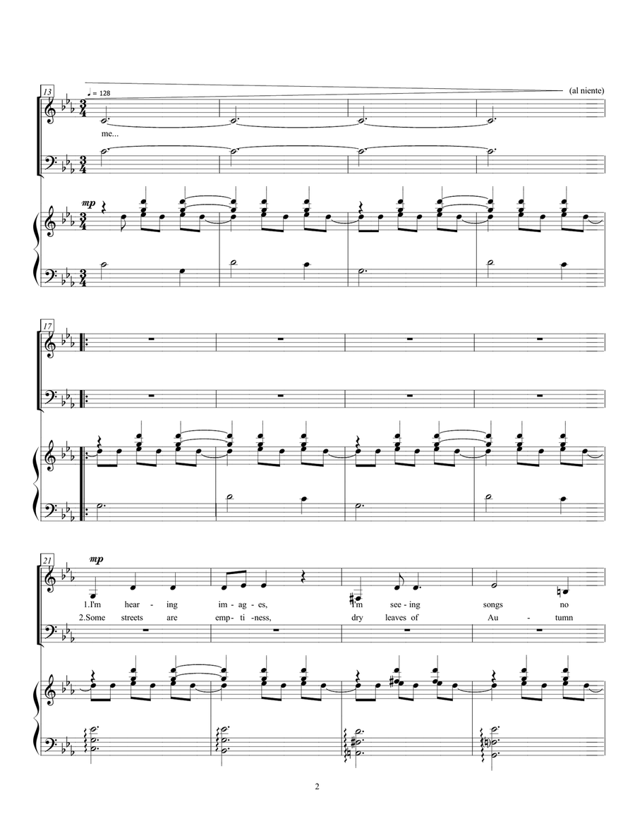 I Let The Music Speak I Let The Music Speak Divisi scores gallery preview page 3