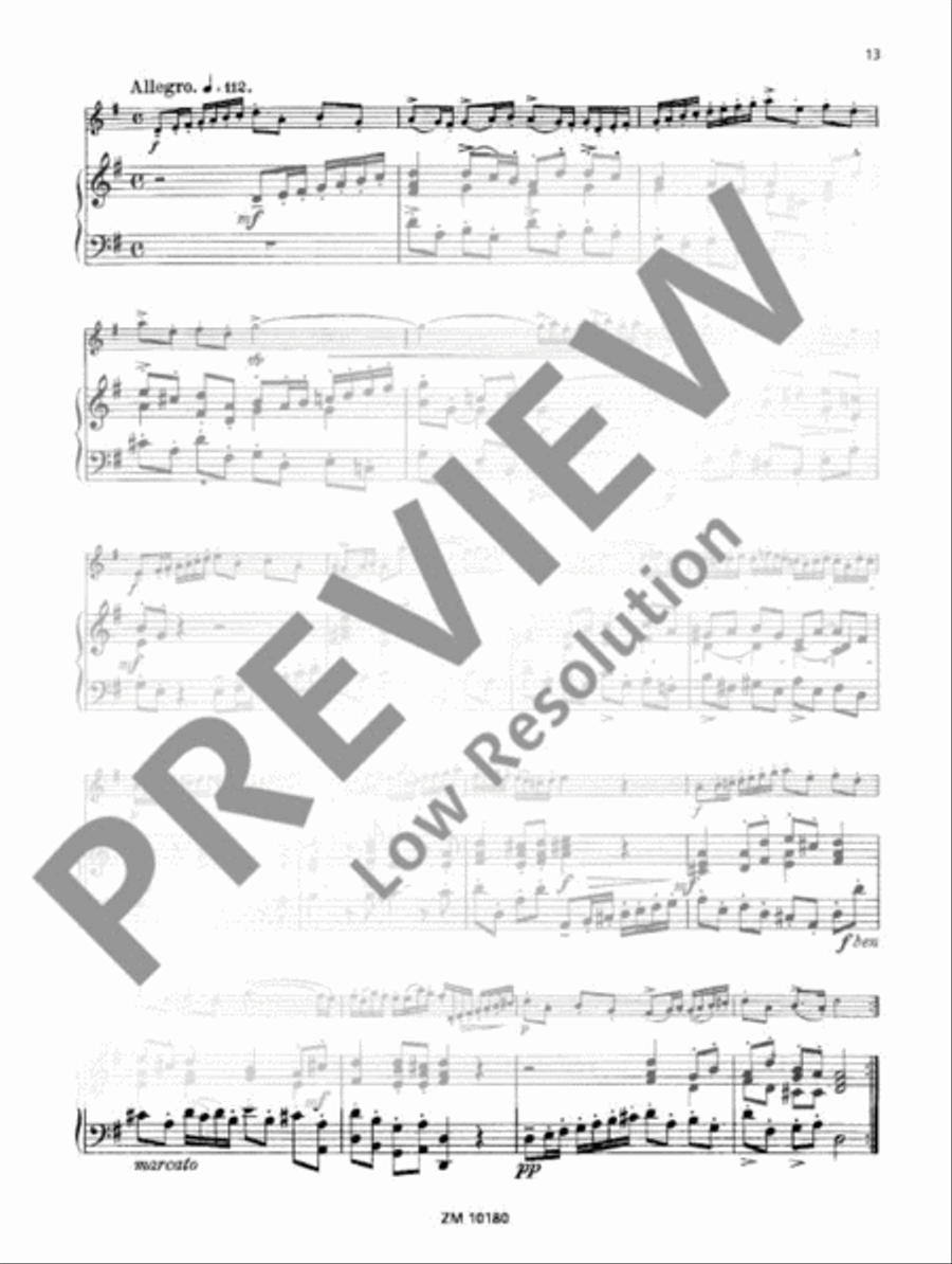 Twelve Chamber Sonatas Twelve Chamber Sonatas Flute Solo scores gallery preview page 14
