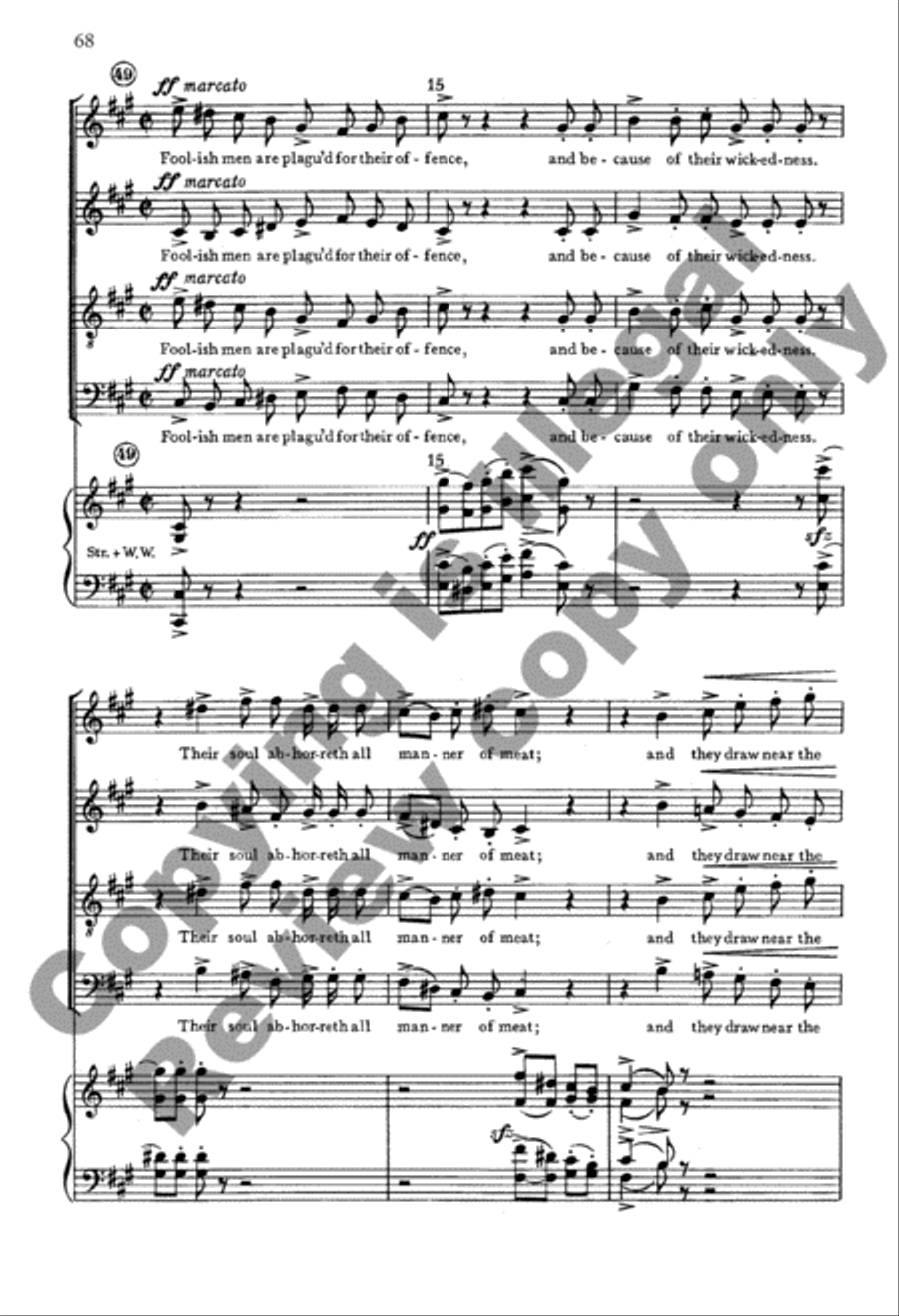 A Psalm Of Thanksgiving A Psalm Of Thanksgiving 4-Part scores gallery preview page 44