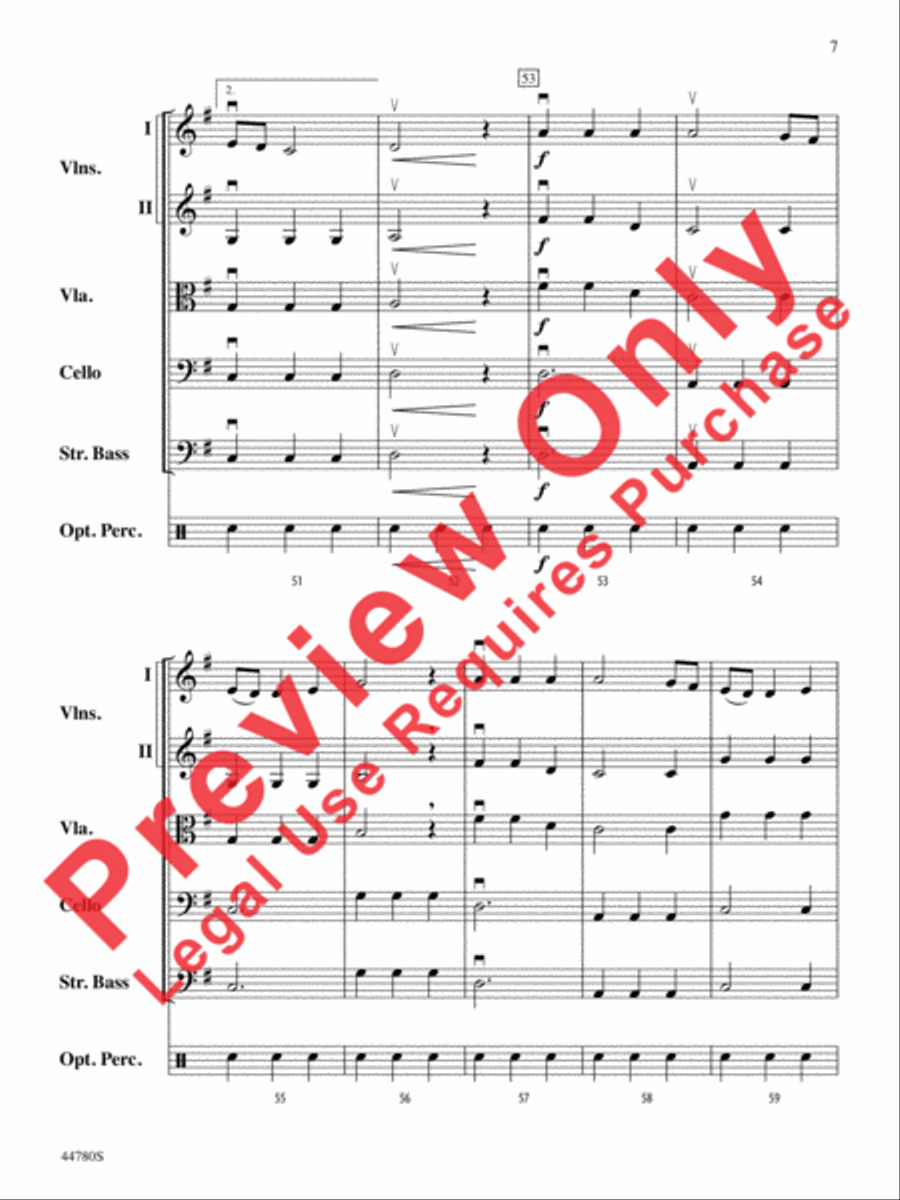 Medieval Dance String Orchestra scores gallery preview page 16