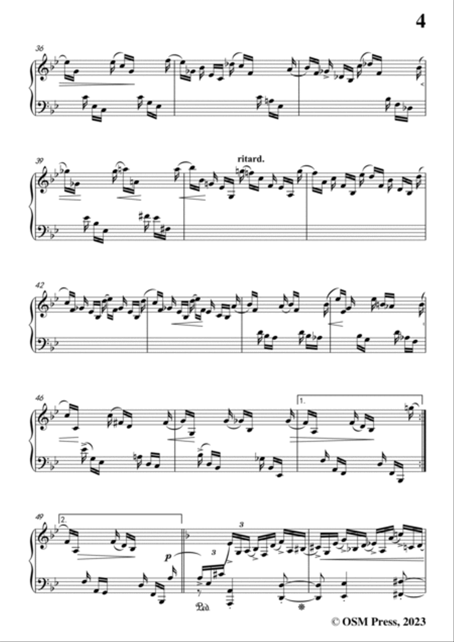 Schumann-Kreisleriana,Op.16,in d minor,for Piano Piano Solo scores gallery preview page 5