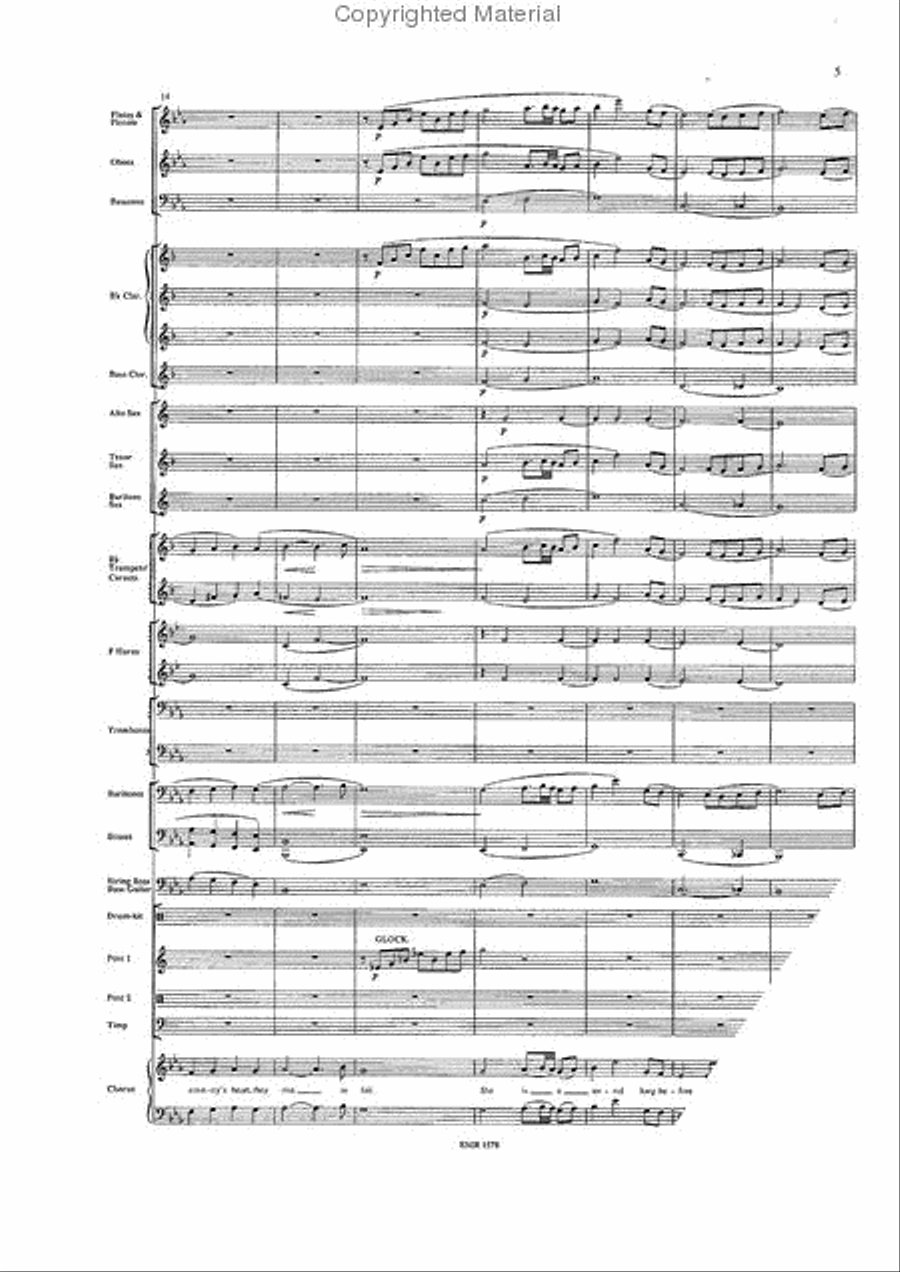 Anthem from Chess Anthem from Chess 4-Part scores gallery preview page 5
