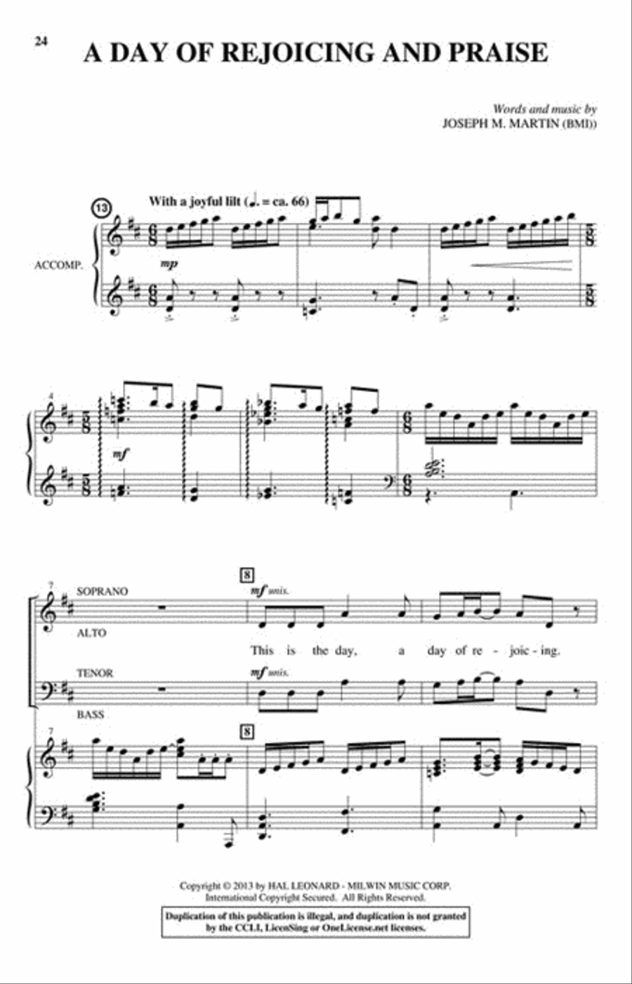 Testimony of Life 4-Part scores gallery preview page 4