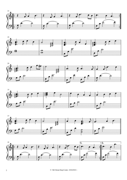 In The Bleak Midwinter - Christmas Carol - beginner & 27 String Harp | McTelenn Harp Center image number null