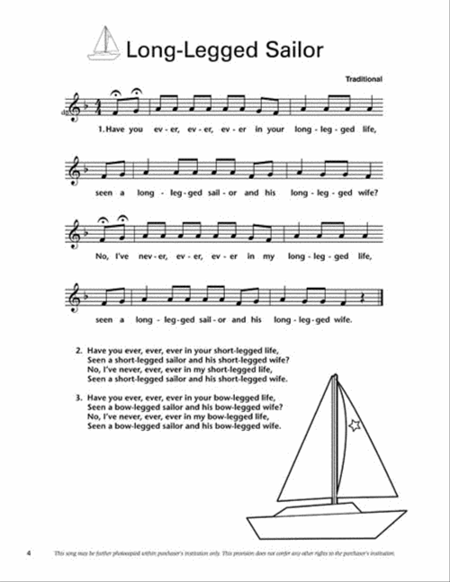 Kodaly in the Classroom – Intermediate (Set I) Choir scores gallery preview page 3
