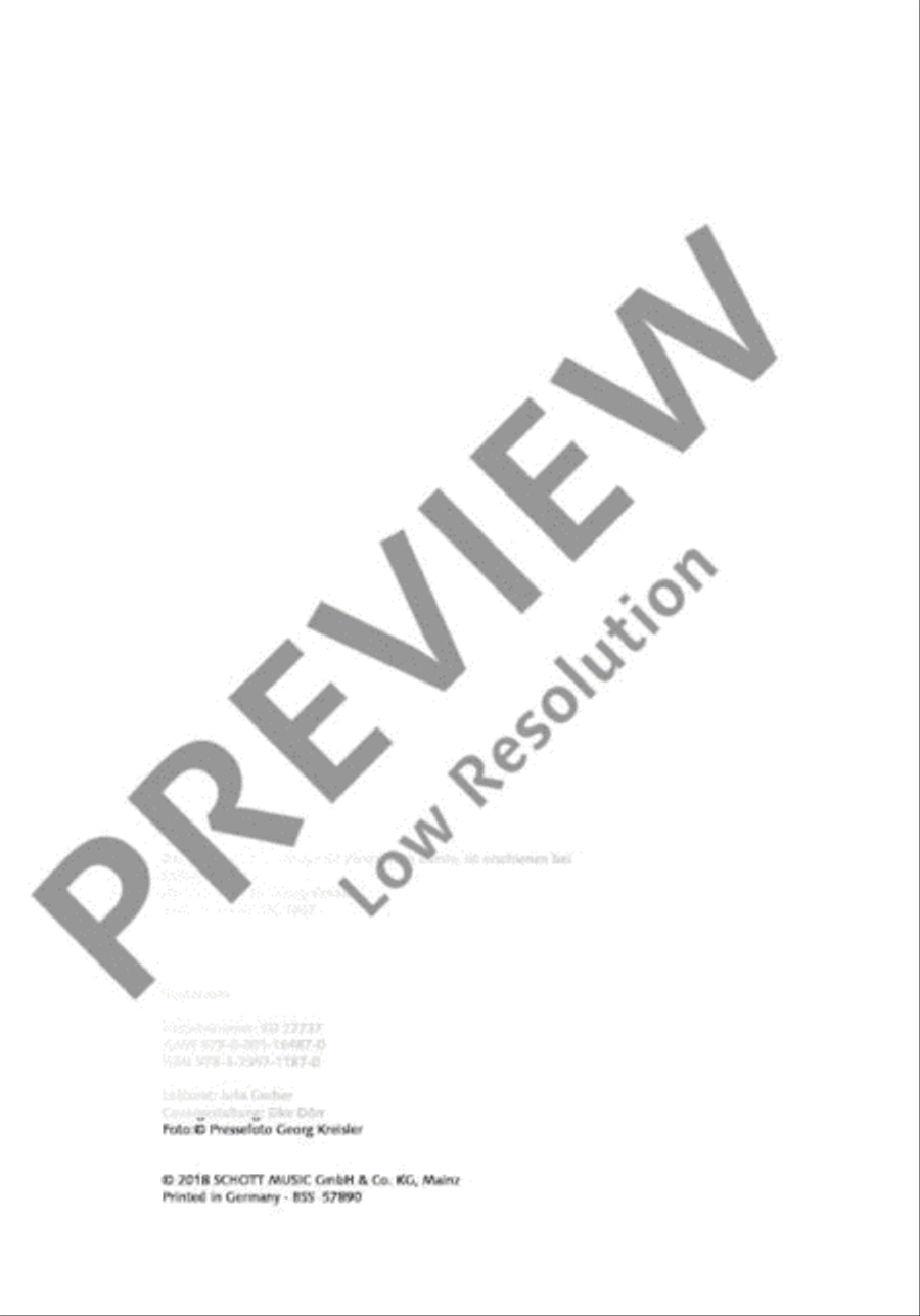Georg Kreisler 4-Part scores gallery preview page 3