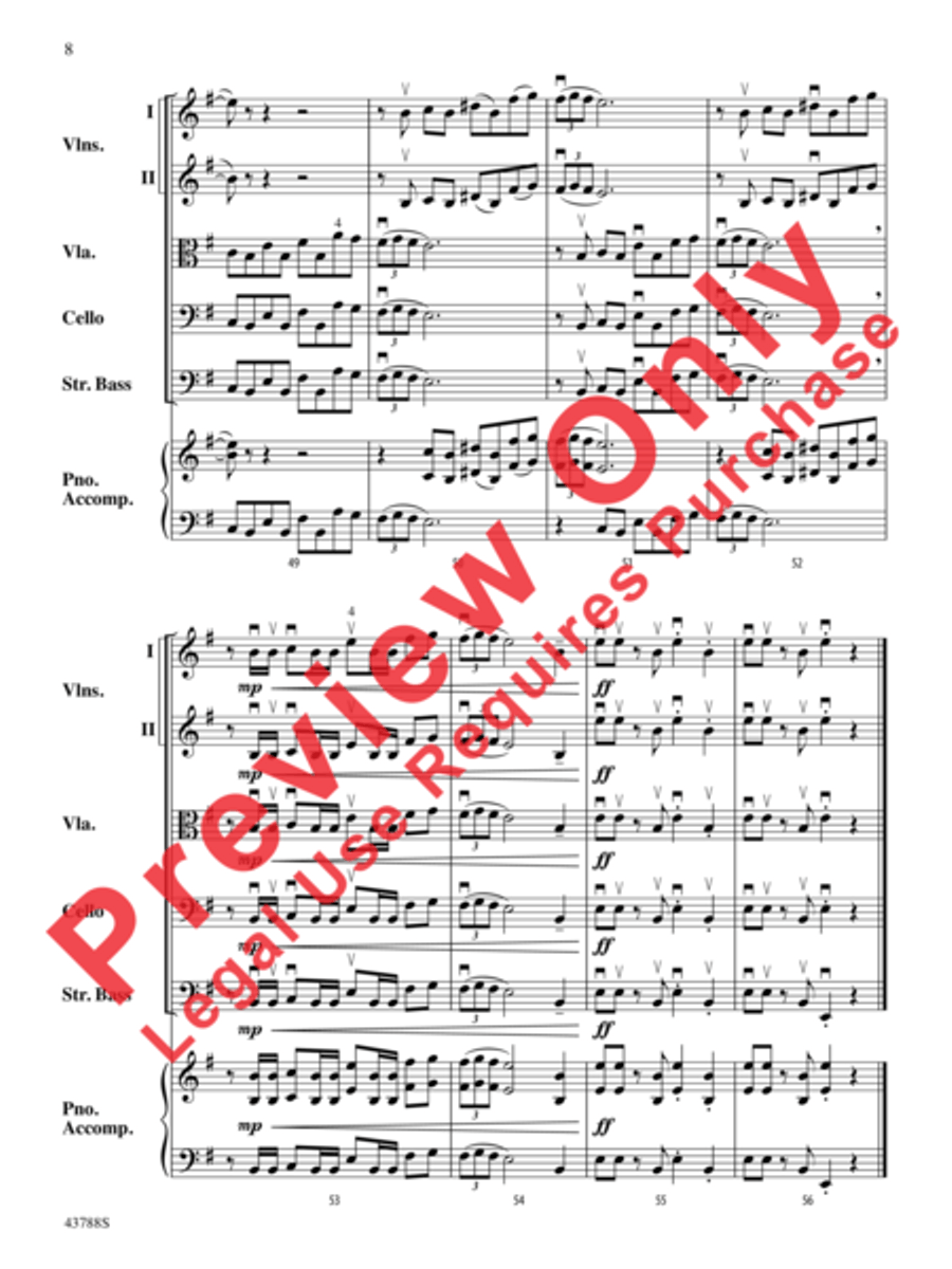 It Takes Two String Orchestra scores gallery preview page 9
