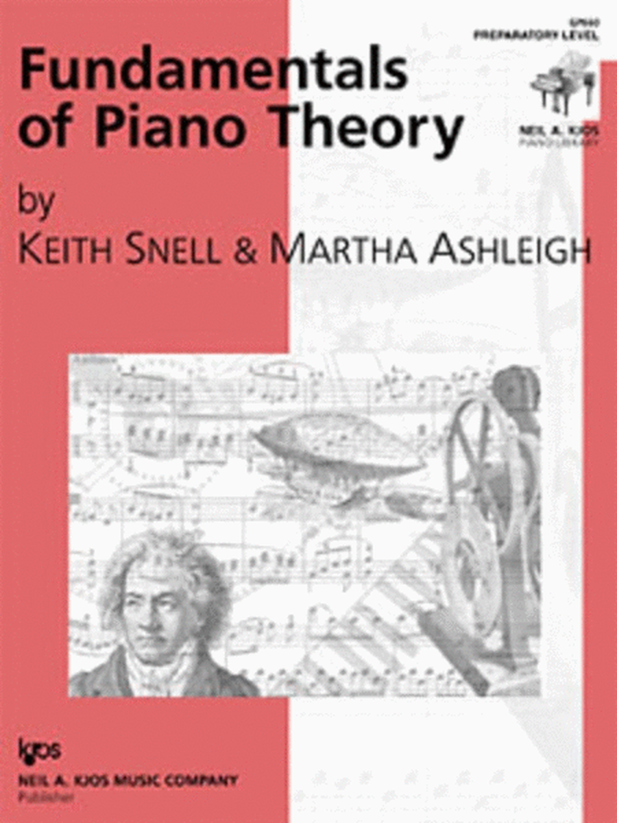 Fundamentals Of Piano Theory Prep Level