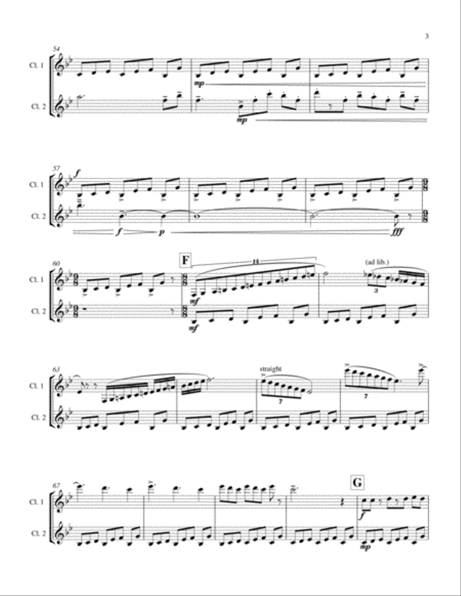 Benign Clarinet Duet image number null