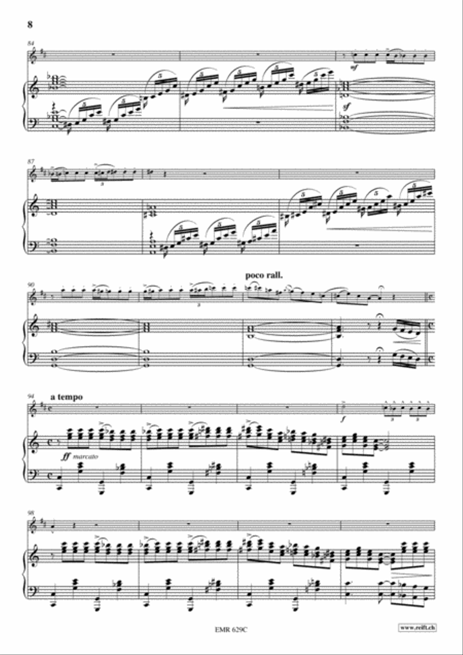 Rhapsody in Blue Clarinet Solo scores gallery preview page 8