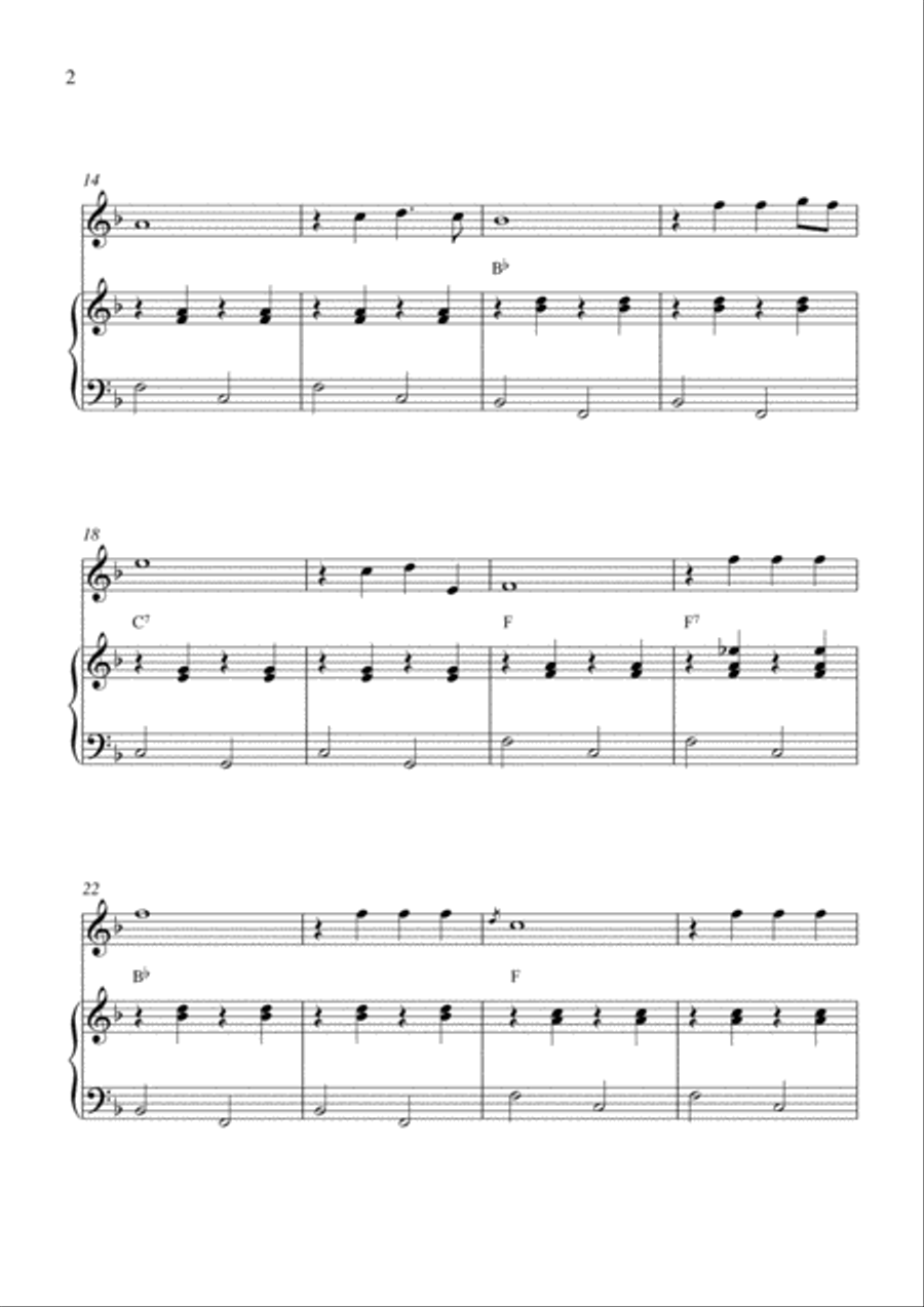 Your Cheatin' Heart Piano scores gallery preview page 2