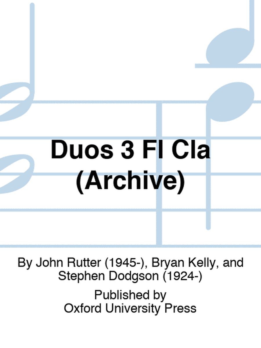 Duos 3 Fl Cla (Archive)