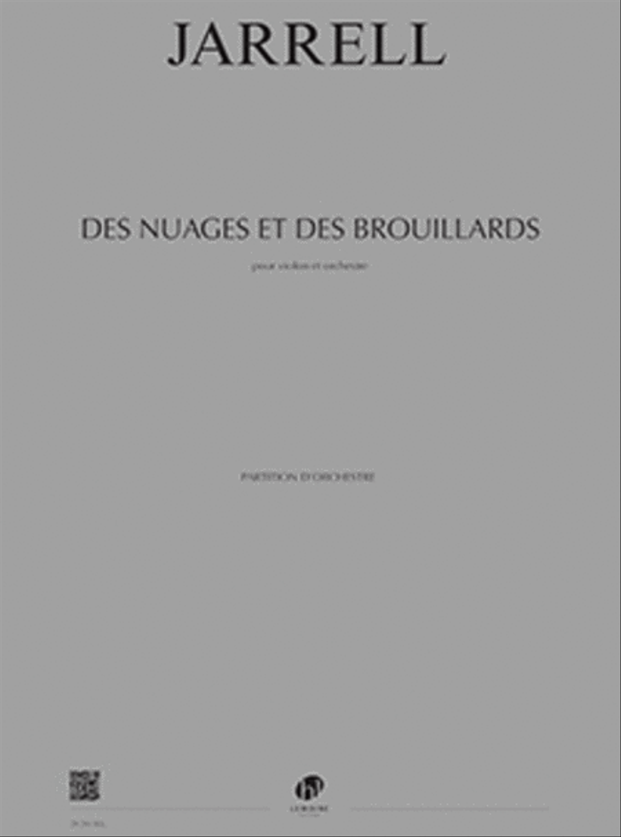 Des nuages et des brouillards Orchestra scores gallery preview page 1