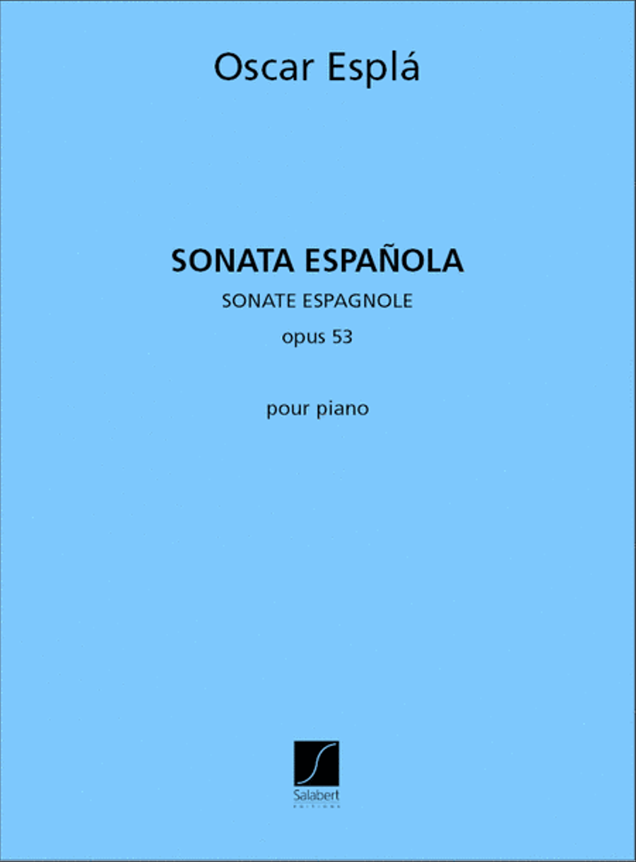 Sonata Espanola Op.33 Piano