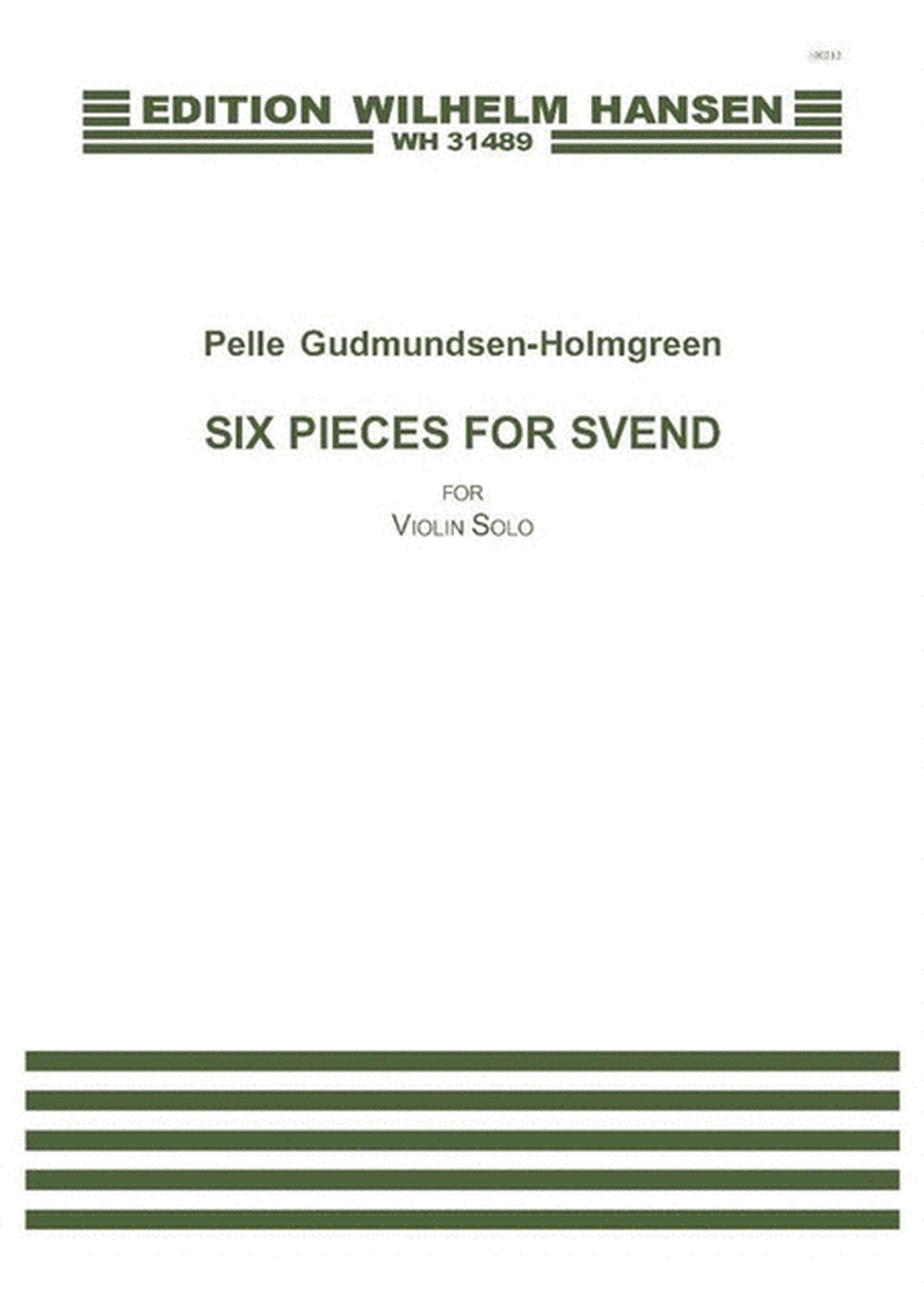 Six Pieces For Svend