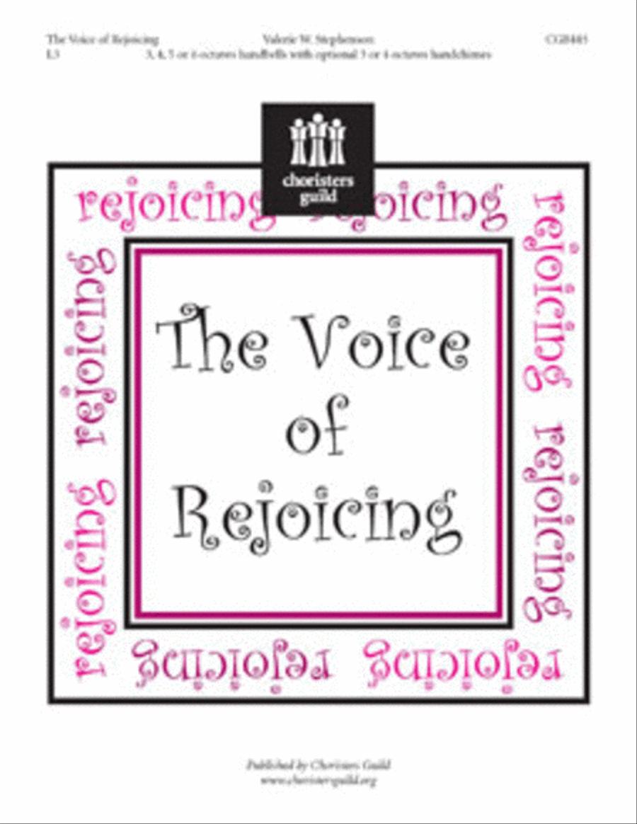 The Voice of Rejoicing Handbell Choir scores gallery preview page 1