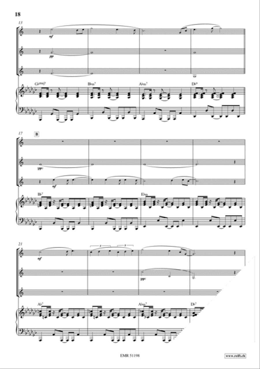 20 Alphorn Trios Volume 1 Brass Trio scores gallery preview page 8
