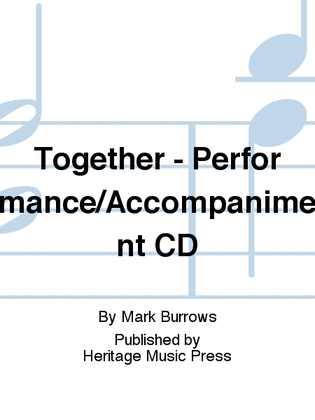 Book cover for Together - Performance/Accompaniment CD