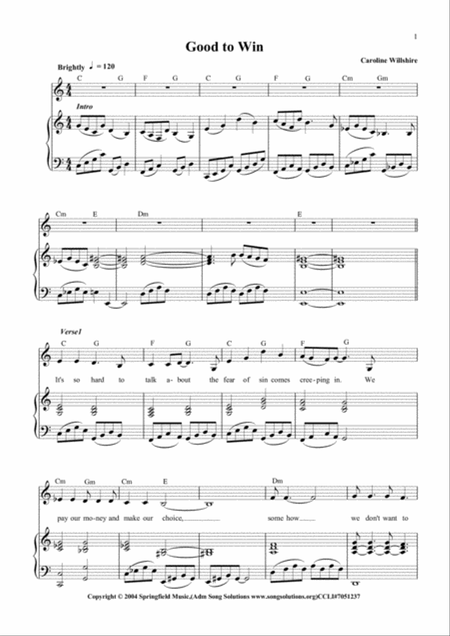 Good to Win Voice scores gallery preview page 2