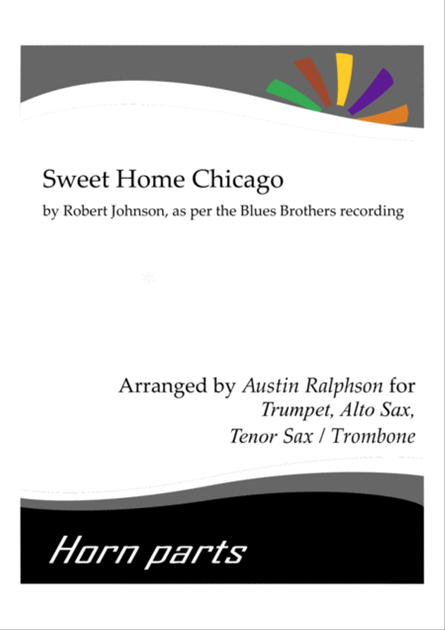 Sweet Home Chicago Sweet Home Chicago Tenor Saxophone scores gallery preview page 1