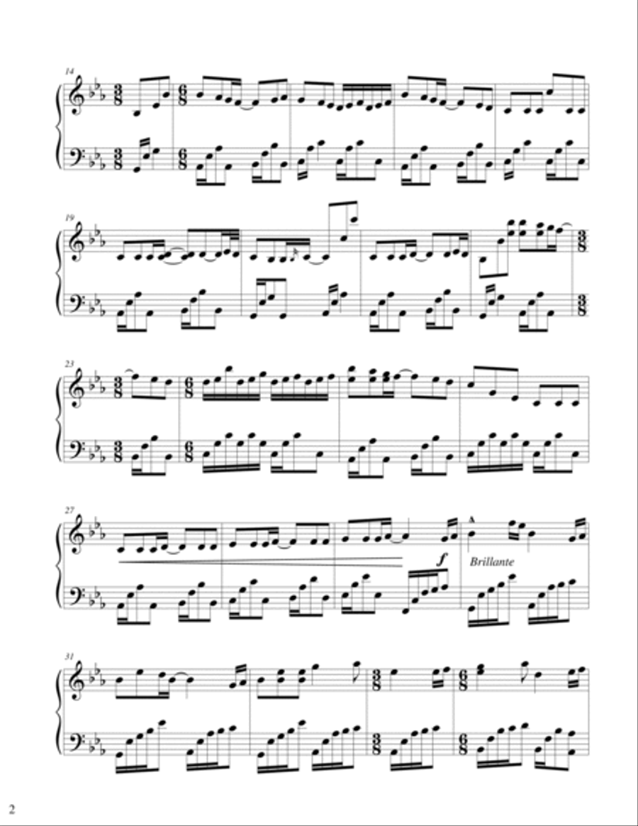 Swinging with The Trees Part scores gallery preview page 2
