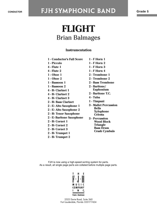 Book cover for Flight: Score
