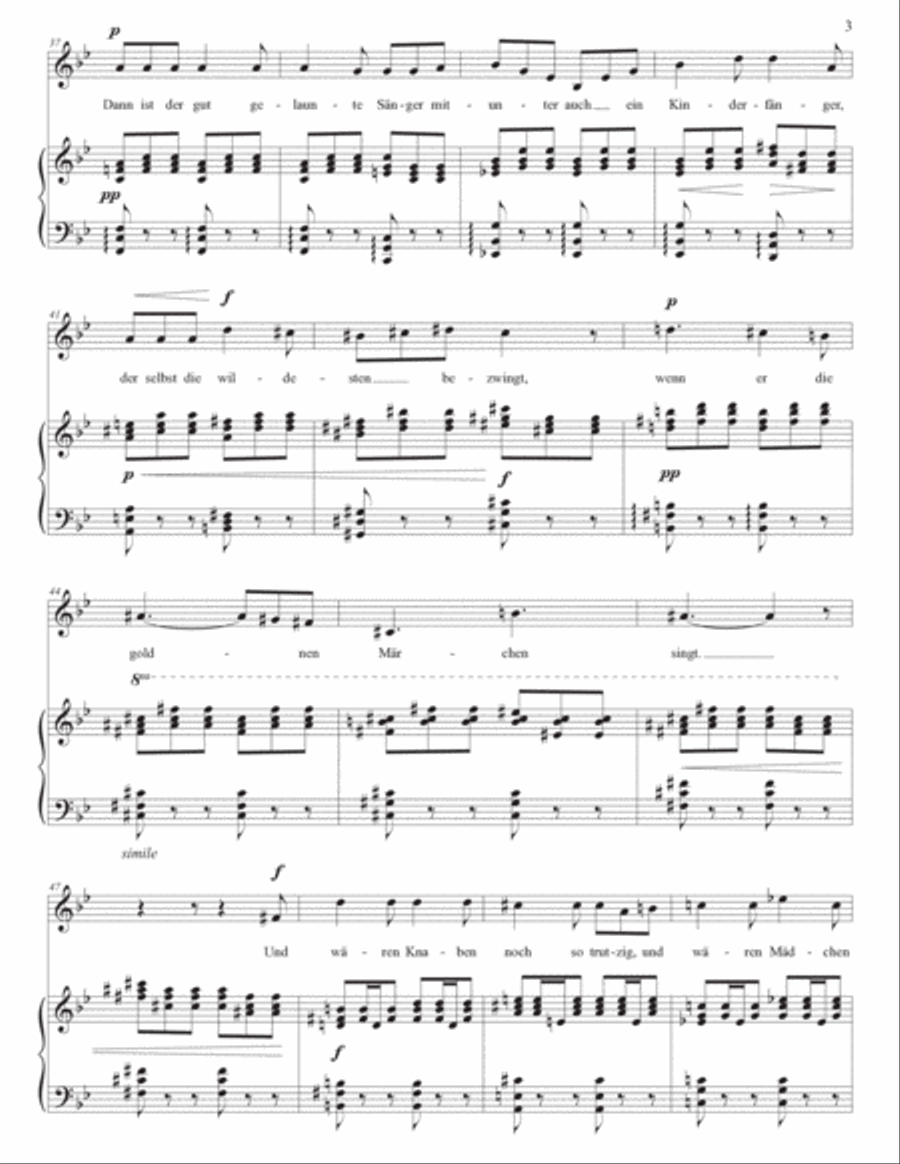 WOLF: Der Rattenfänger (transposed to G minor) Voice scores gallery preview page 4