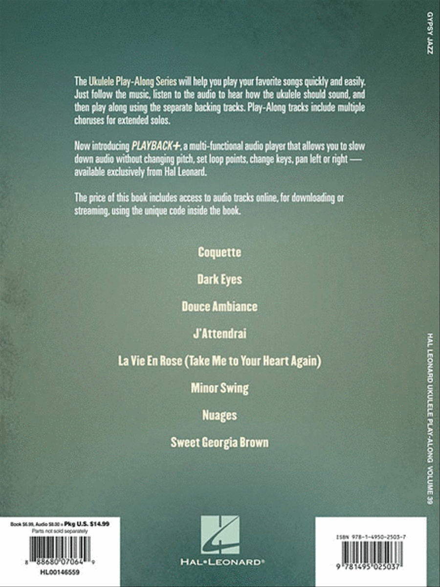 Gypsy Jazz Ukulele scores gallery preview page 2