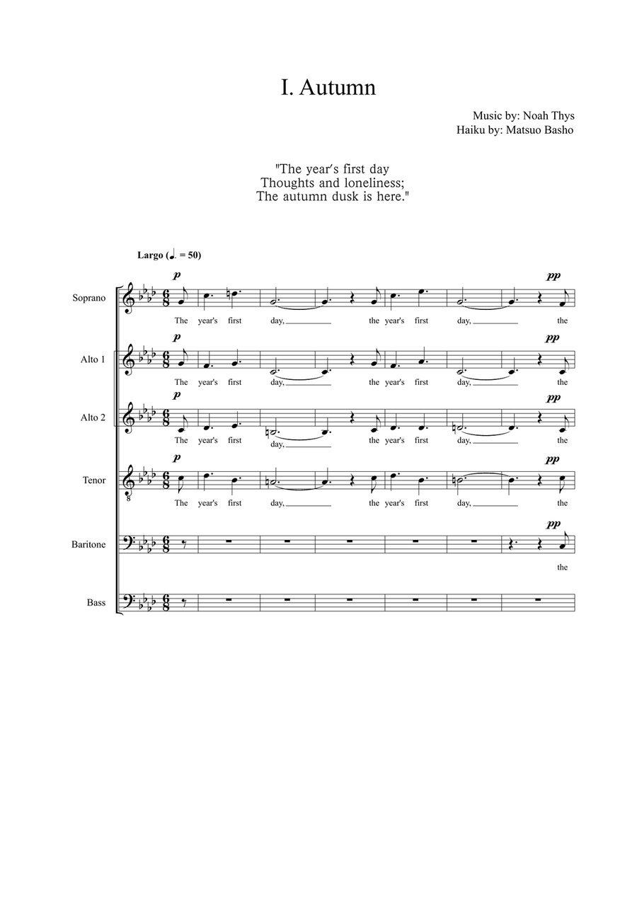 Seasonal Snapshots Seasonal Snapshots Choir scores gallery preview page 5