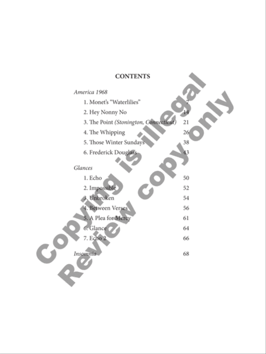 Songs for Baritone, Volume 1 Baritone Voice scores gallery preview page 3