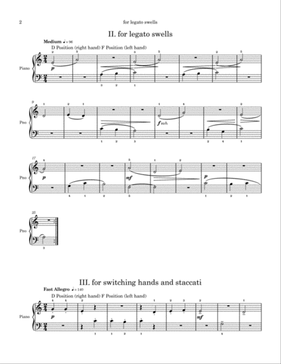 First Term at the Piano (for piano solo) Easy Piano scores gallery preview page 4