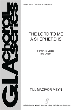 Book cover for The Lord to Me a Shepherd Is
