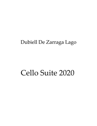Cello Suite 2020 Op.146