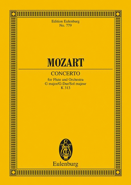 Concerto G major KV 313