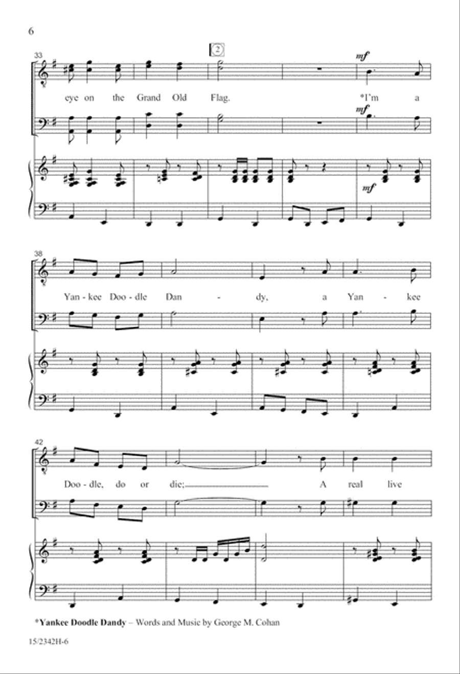 Salute to America TTBB scores gallery preview page 6