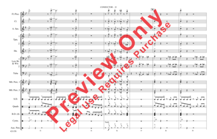 You Ought to Be Having Fun / What Is Hip? Marching Band scores gallery preview page 14