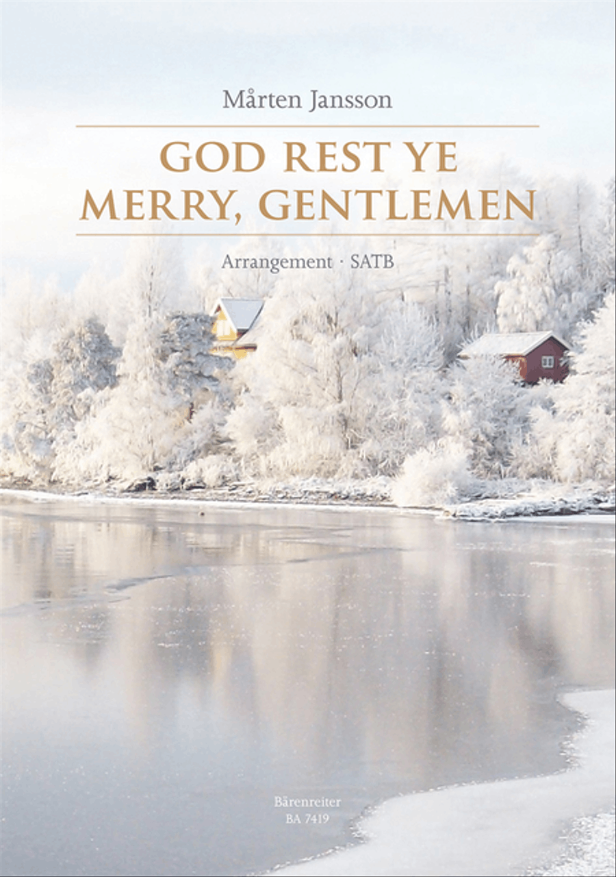 God Rest Ye Merry, Gentlemen 4-Part scores gallery preview page 1